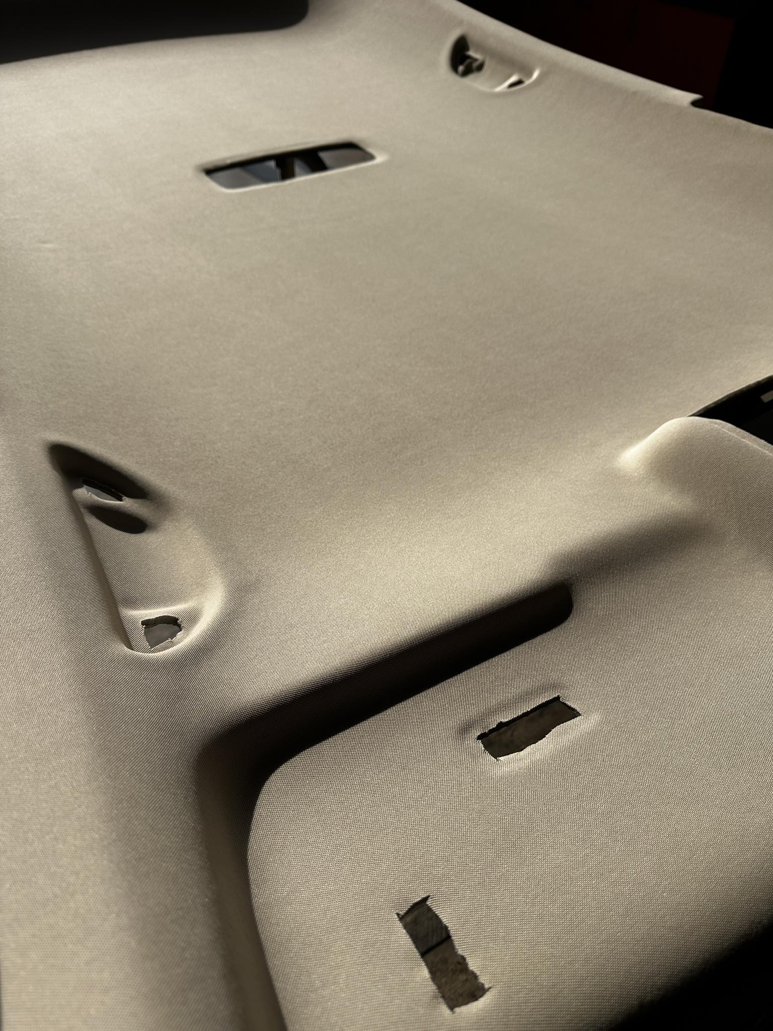 Podsufitka Vw golf 6 beżowa