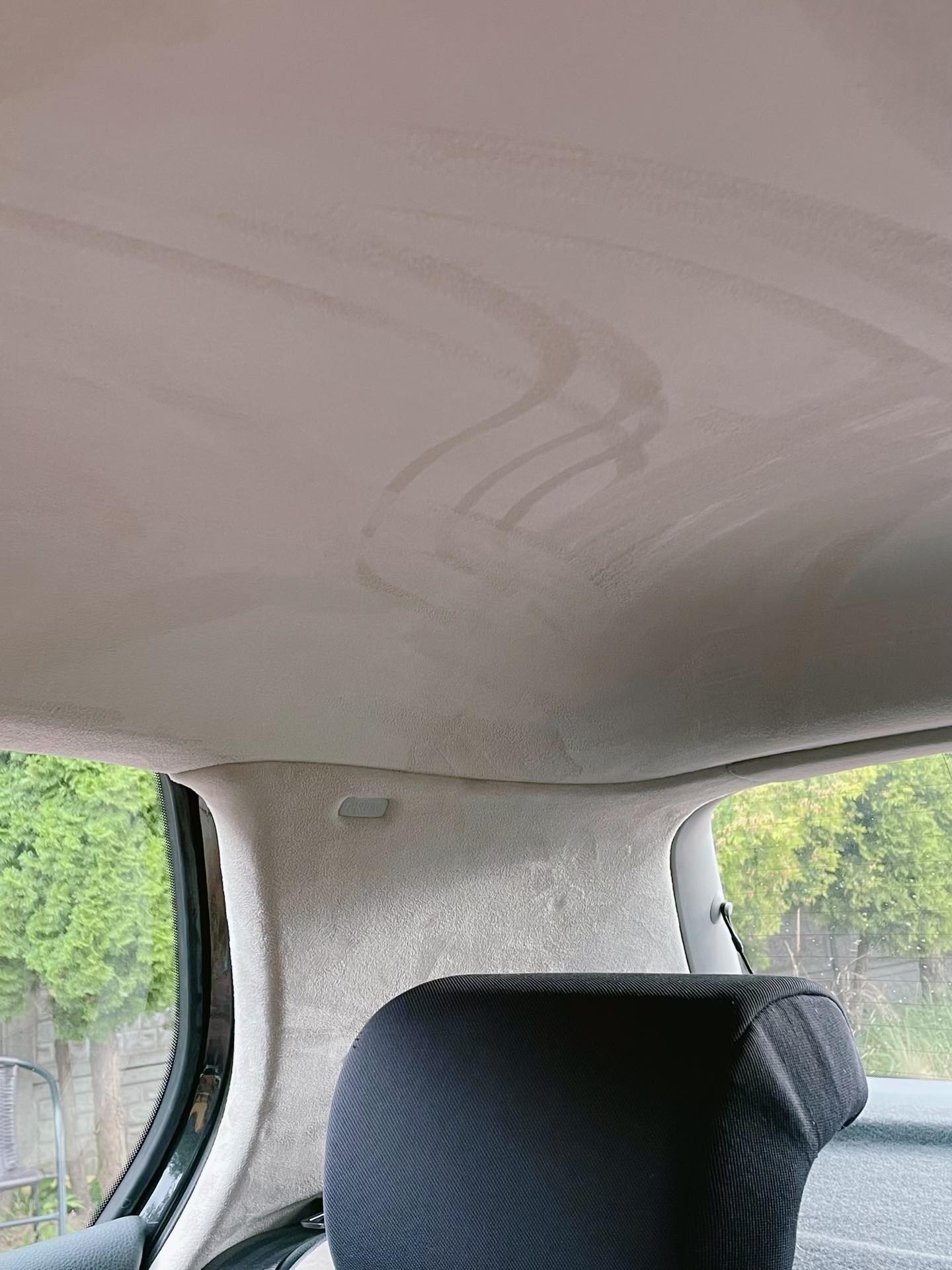 Podsufitka Vw golf 5 jasna alcantara