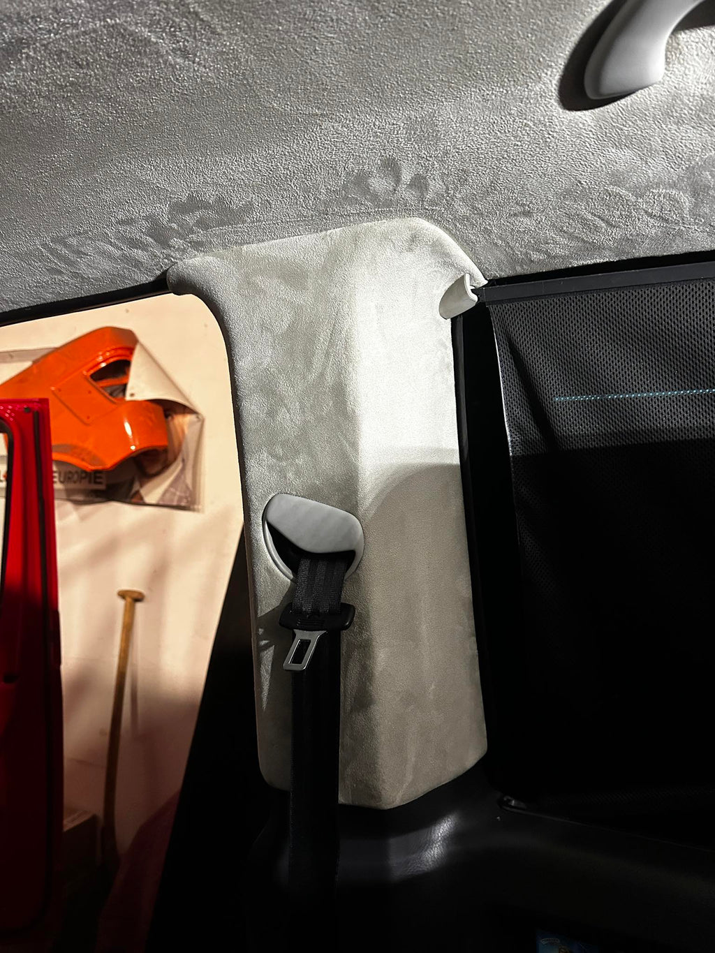 Kompletna podsufitka Vw multivan long jasna alcantara