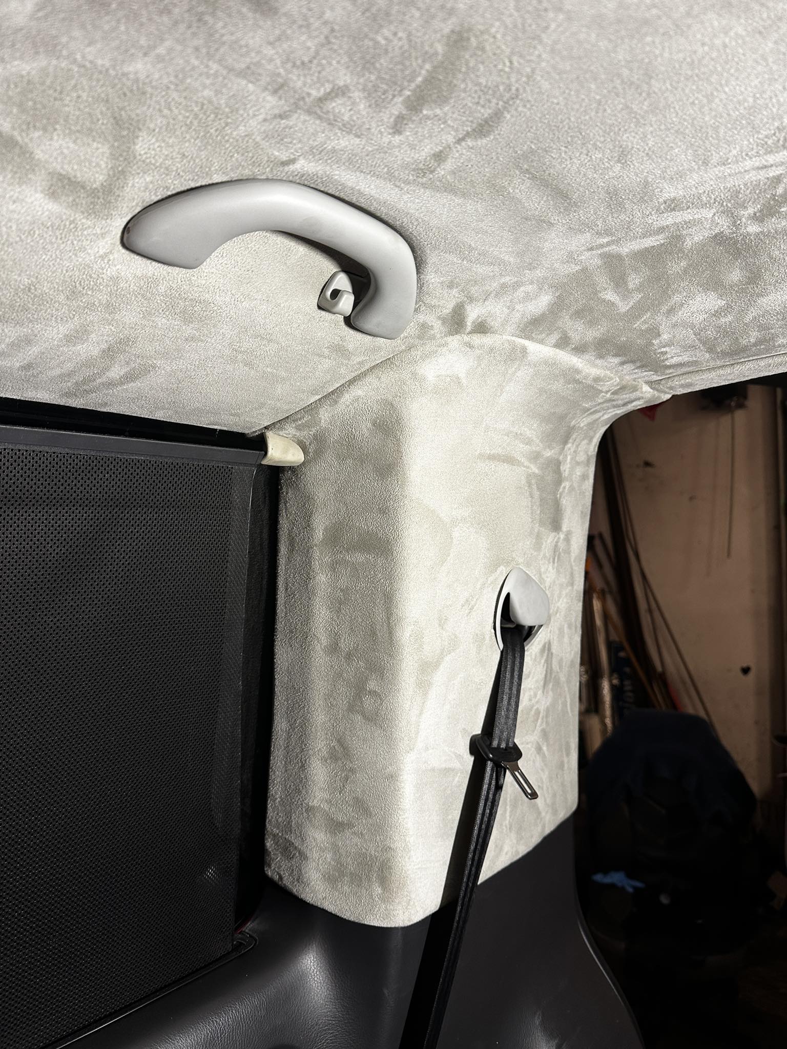 Kompletna podsufitka Vw multivan long jasna alcantara