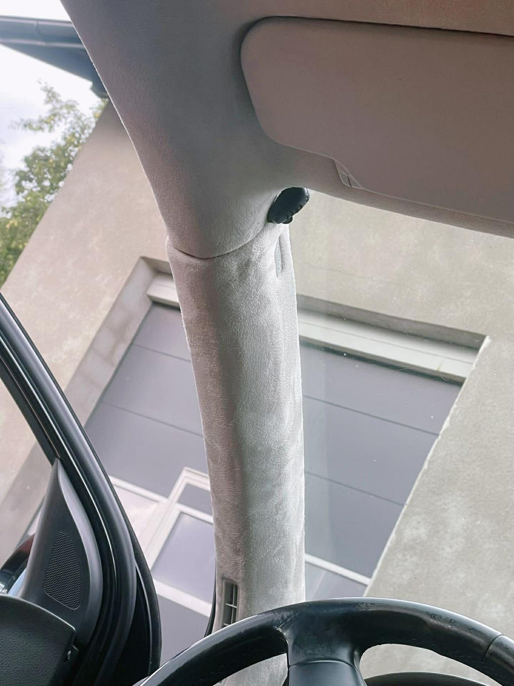 Podsufitka Vw golf 5 jasna alcantara