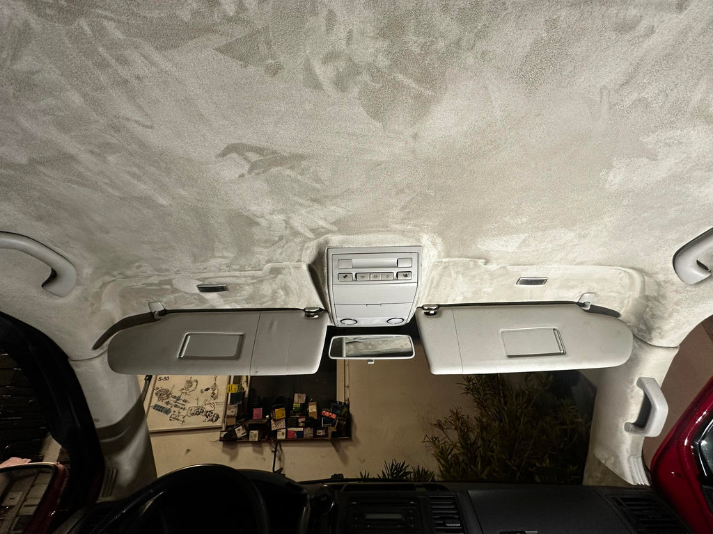 Kompletna podsufitka Vw multivan long jasna alcantara