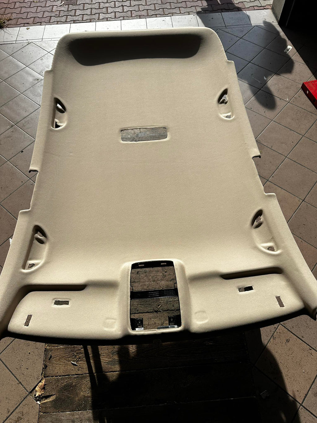 Podsufitka Vw golf 6 beżowa