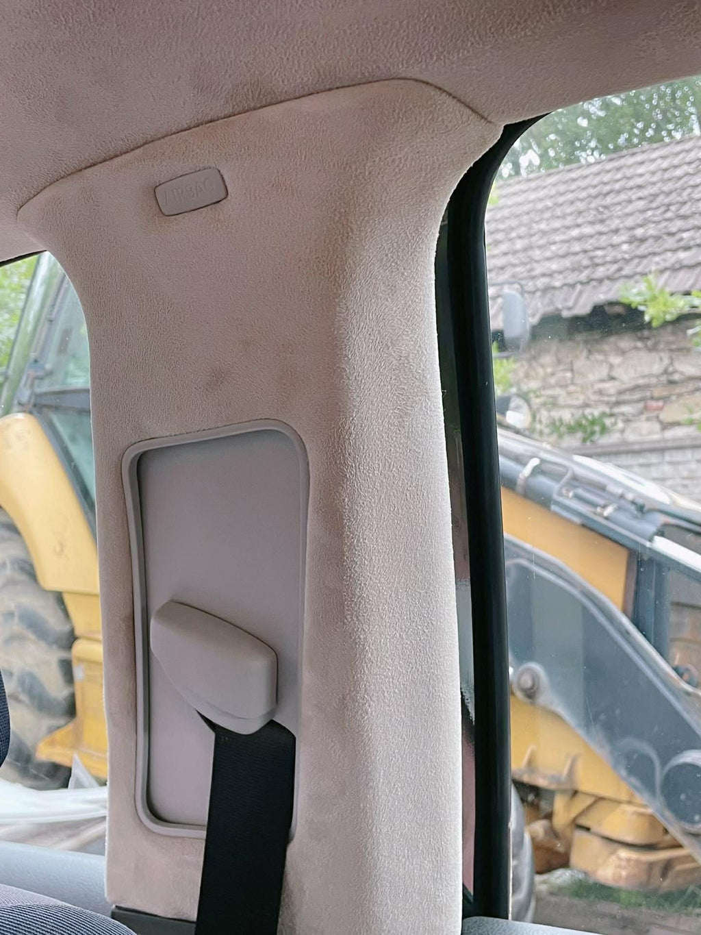 Podsufitka Vw golf 5 jasna alcantara