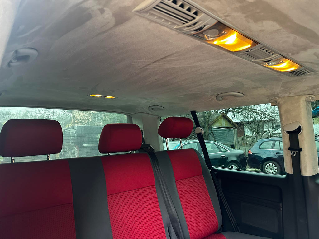 Kompletna podsufitka Vw multivan long jasna alcantara